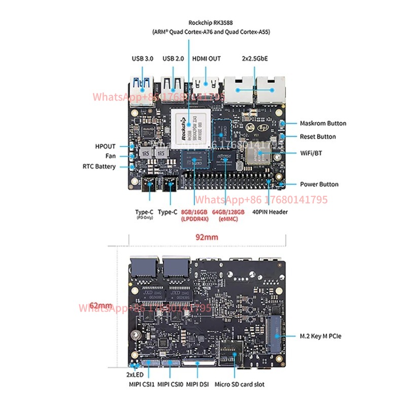 RK3588 Single Board Computer S - Banana Pi Bpi M7 Rk3588 review and price